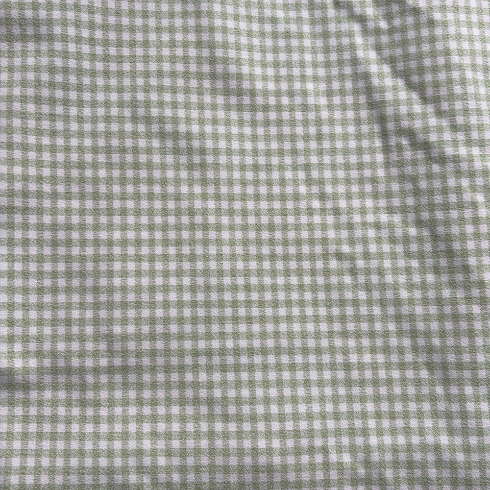 Wildfred | Aritzia Isabelle dress in gingham light green and white size 4 - Picture 5 of 16